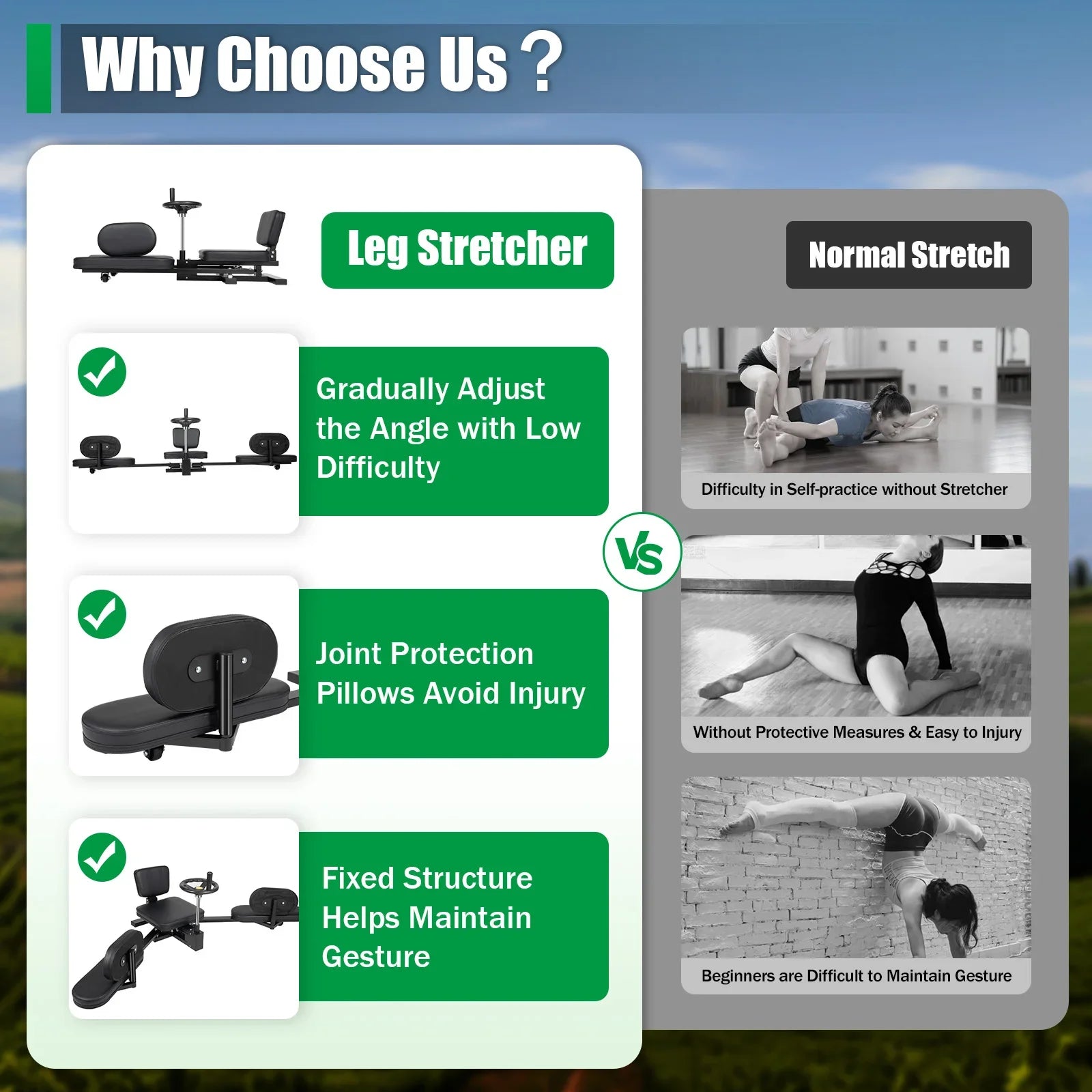 Ultimate Leg Stretcher & Flexibility Machine ATHLEXES