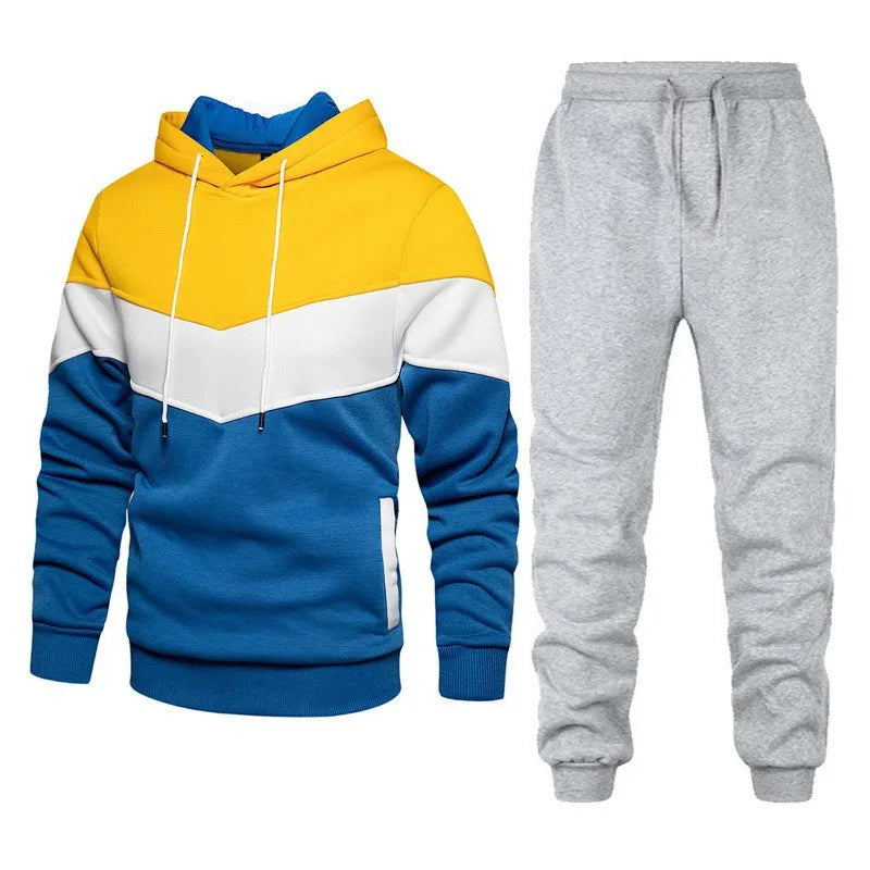 Autumn Winter Sport Hoodie Set for Men ATHLEXES