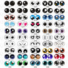 Dazzling Dragon Cat Eye Glass Cabochons - 50Pcs Set ATHLEXES