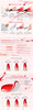 NailArt Pro 6pc UV Gel Polish Kit for Manicure ATHLEXES