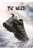 HIKEUP Premium Leather Hiking Shoes for Men - Durable Trekking Sneakers ATHLEXES