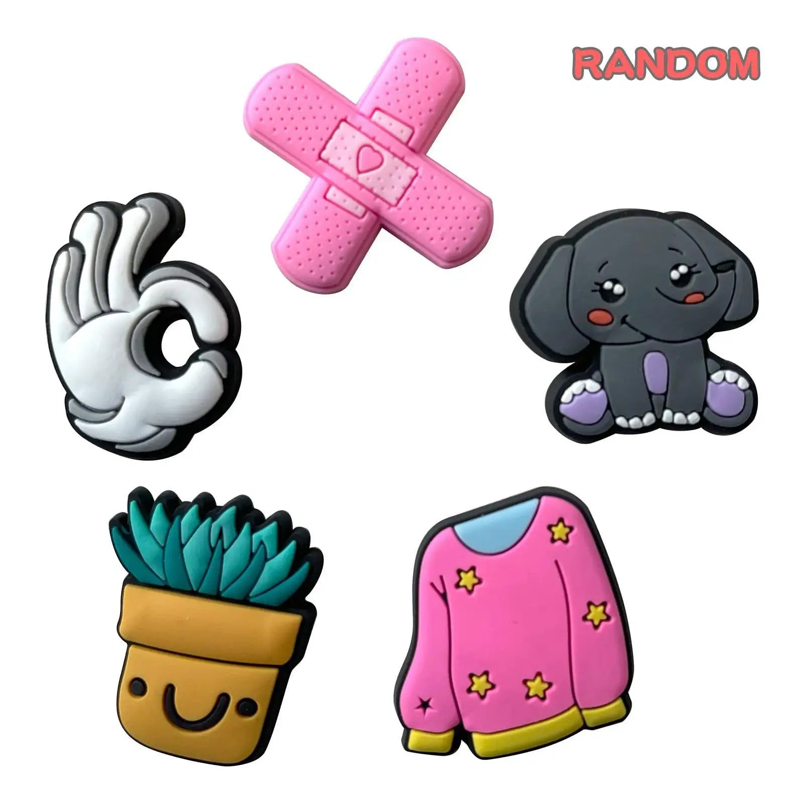 Charming 6-200PCS Cartoon Shoe Charms for Teens ATHLEXES