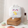 Charming Rabbit Ear Plush Makeup Bag for Girls ATHLEXES
