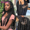 Goddess Twist Braided Lace Front Wig for Black Women ATHLEXES