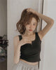 Chic Ribbed Button-Down Tank Top for Women ATHLEXES