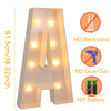 Giant LED Letter Light Box for Events & Decor ATHLEXES