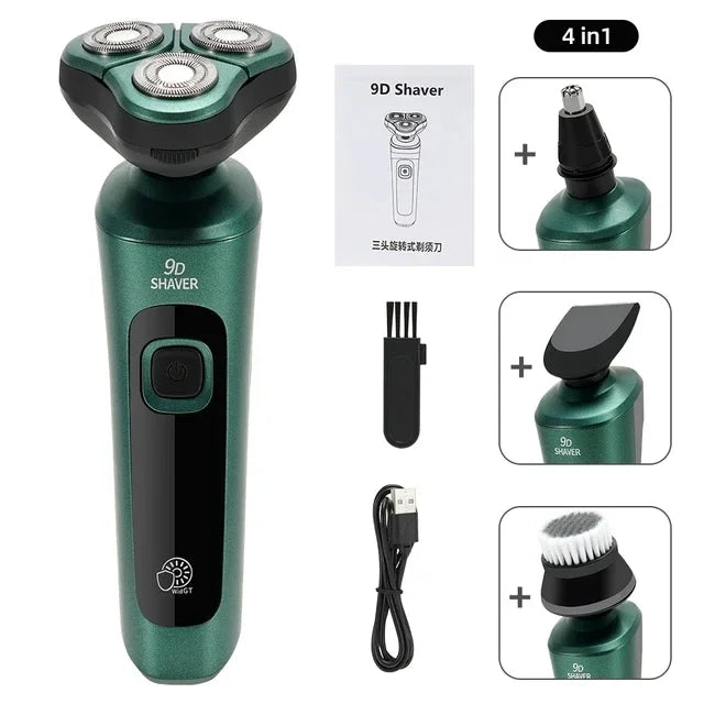 Precision Pro LCD Electric Shaver with USB Rechargeable ATHLEXES