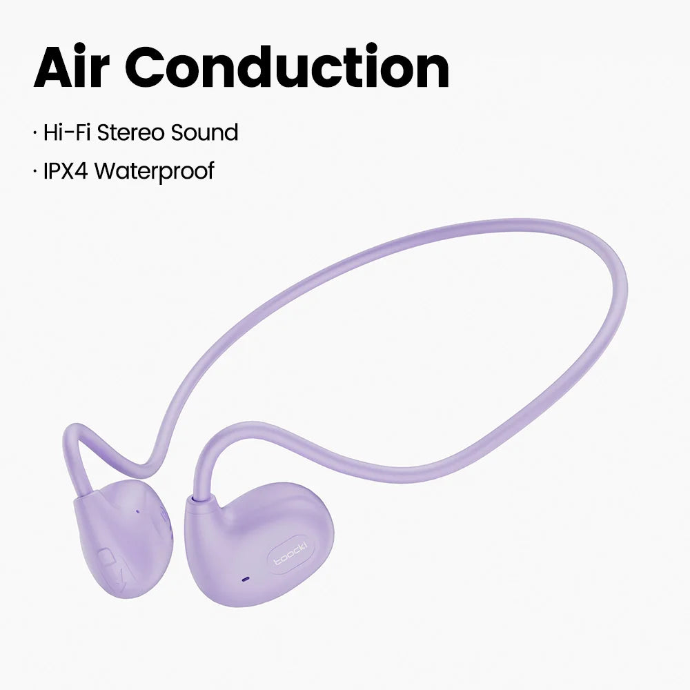 Toocki Sport Air Conduction Bluetooth Earphones ATHLEXES