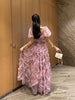 Chic Floral Patchwork Mesh Dress for Women ATHLEXES