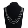 Twisted Stainless Steel Rope Necklace for All ATHLEXES