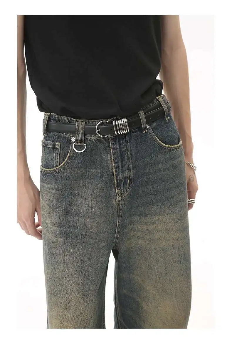 Urban Vintage Loose Fit Denim Trousers ATHLEXES