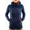 Autumn Chic Embroidered Pocket Hoodie ATHLEXES