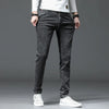 Classic Slim Stretch Black & Dark Gray Men's Jeans Trousers ATHLEXES