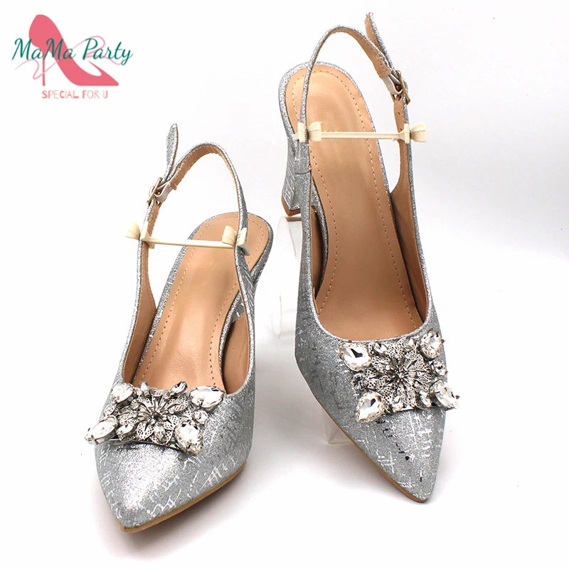 Royal Blue Elegance: Nigerian Pumps & Bag Set ATHLEXES