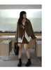 Korean Minimalist Oversized Button-Up Shirt for Women ATHLEXES