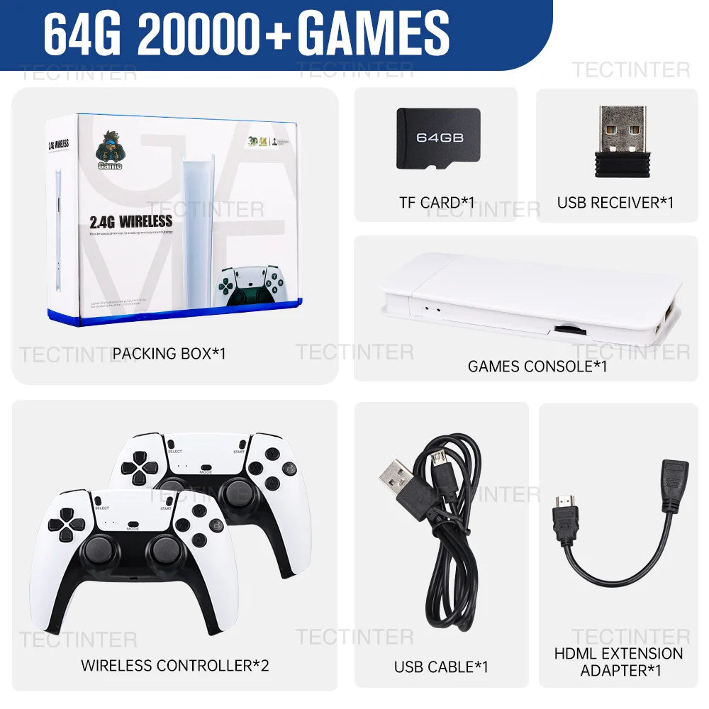 RetroPlay 4K Game Console with 20000 Games ATHLEXES