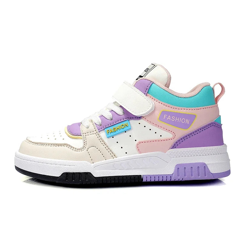 Kids High Top Skate Sneakers for Active Play ATHLEXES