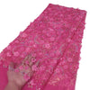 Elegant 3D Floral Lace Fabric for Weddings ATHLEXES