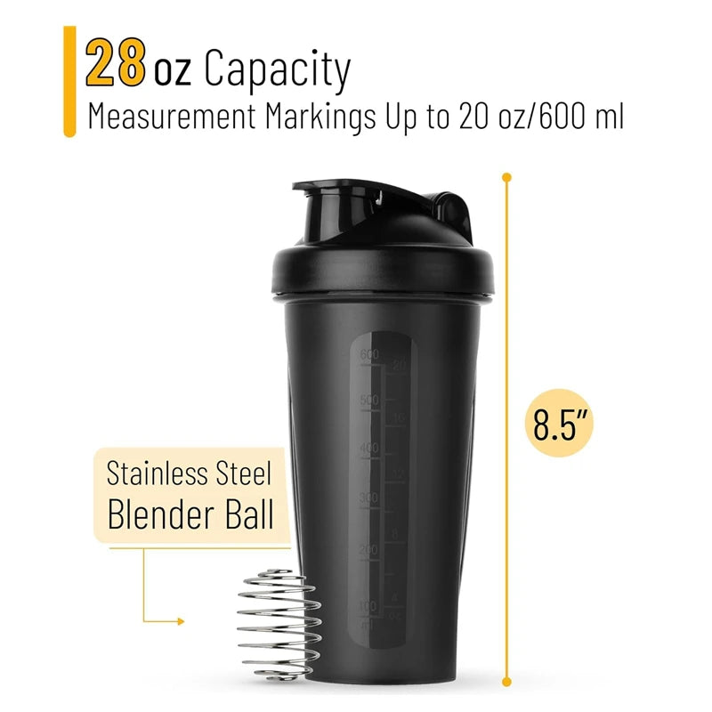 EliteBlend 600ml Protein Shaker Bottle ATHLEXES