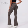 JoyFit High Waisted Bell Bottom Yoga Pants ATHLEXES