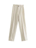 Chic High Waist Straight Leg Office Pants ATHLEXES