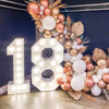 Giant LED Birthday Number Frame for Celebrations ATHLEXES