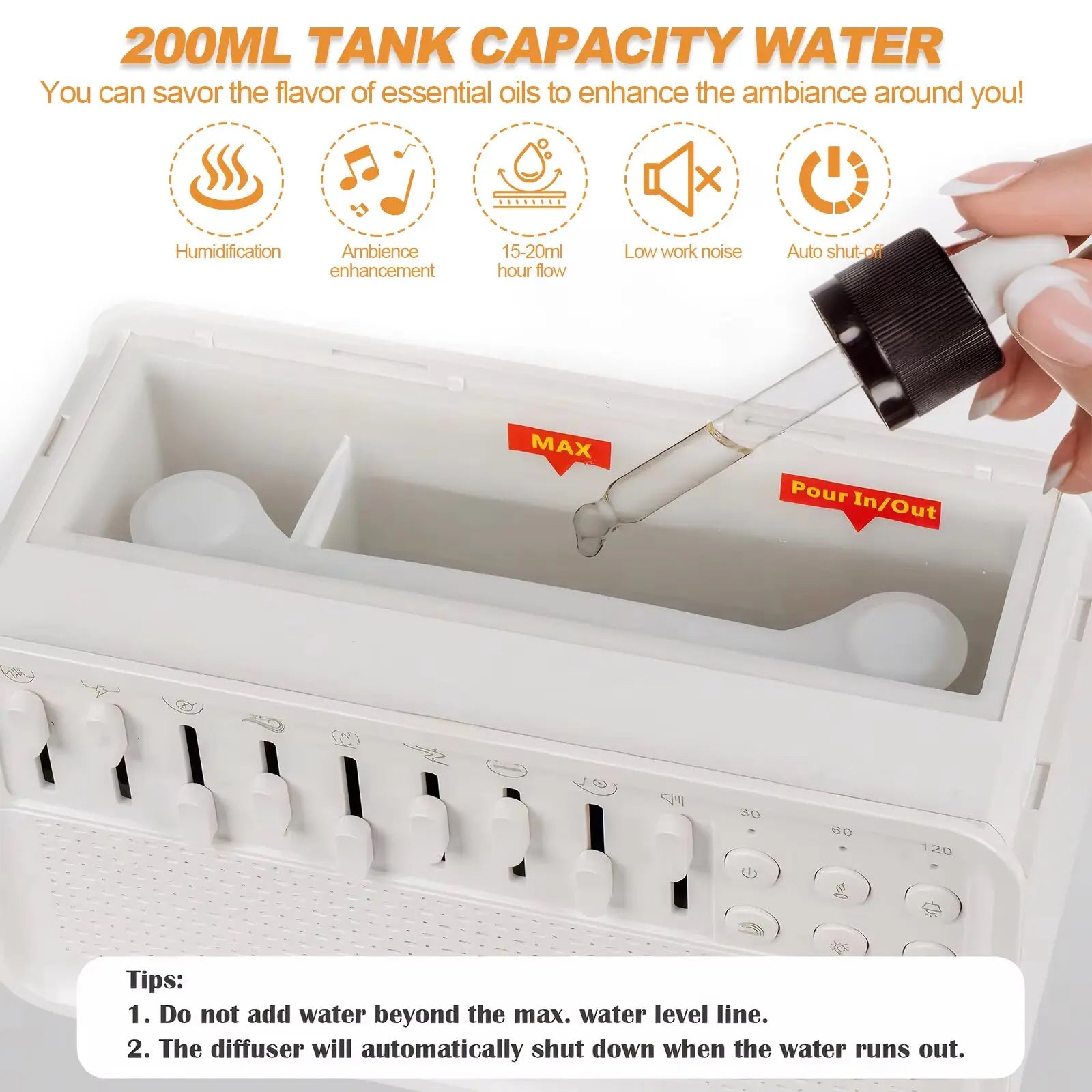 HarmonyGlow 4 in 1 Bluetooth Speaker and Humidifier ATHLEXES
