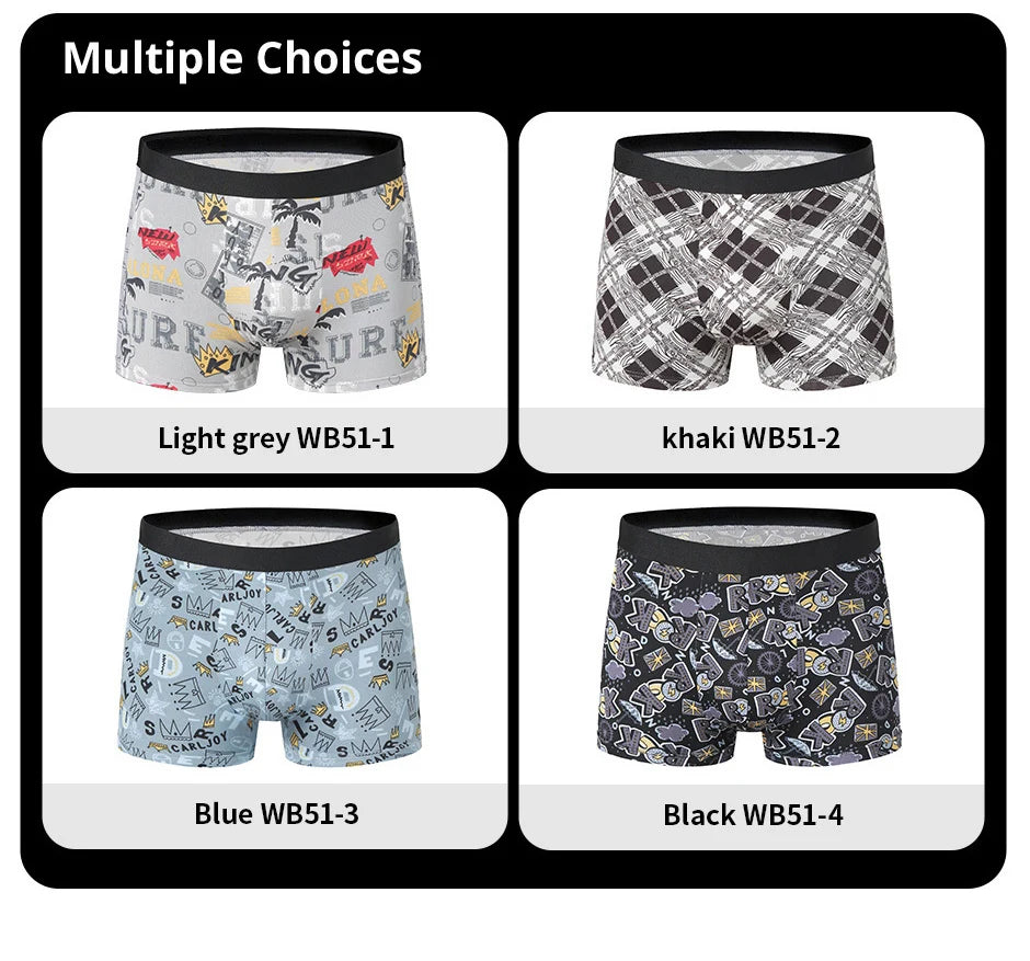 LuxStyle Printed Boxer Shorts for Men ATHLEXES