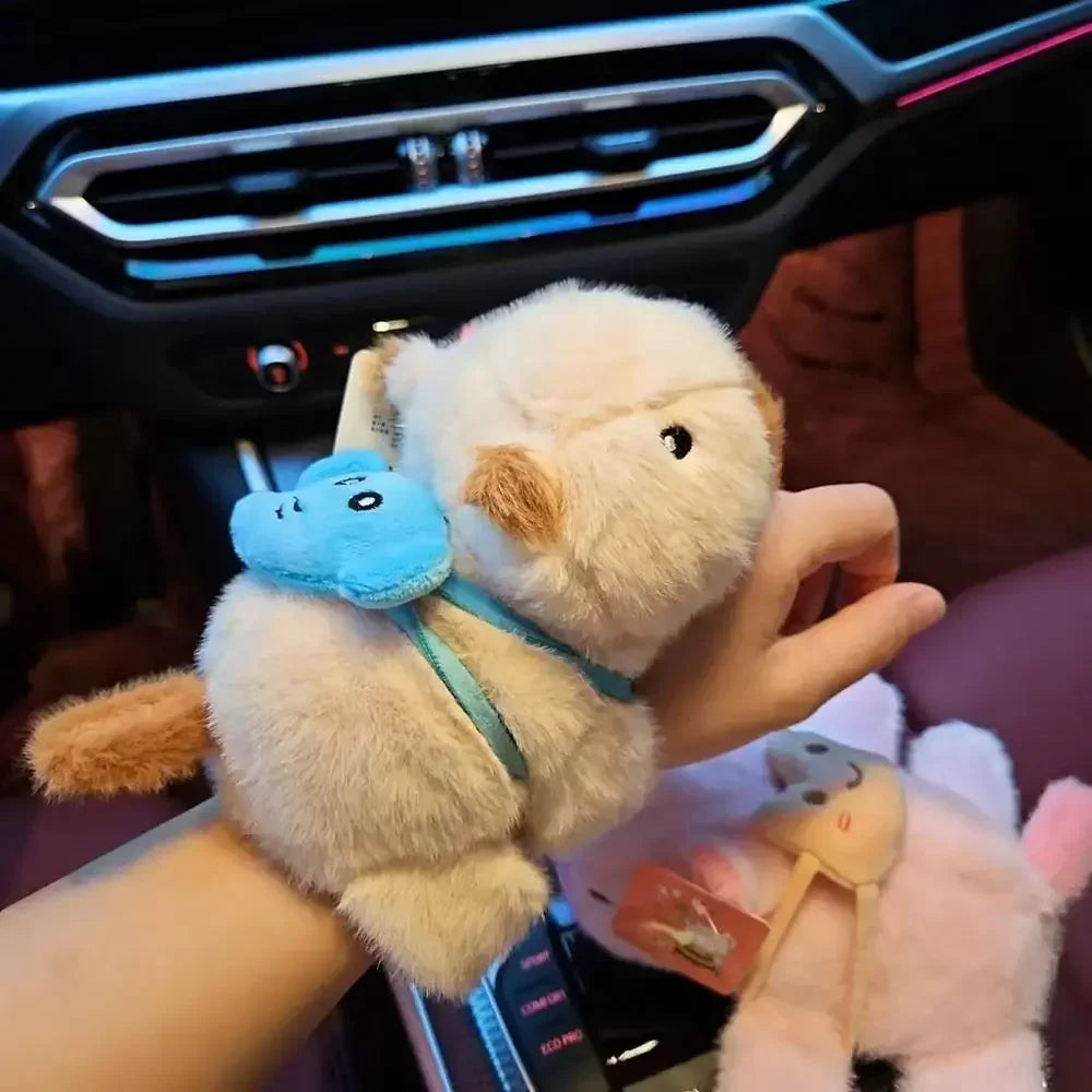 Capybara Plush Slap Bracelet Toy for Kids ATHLEXES