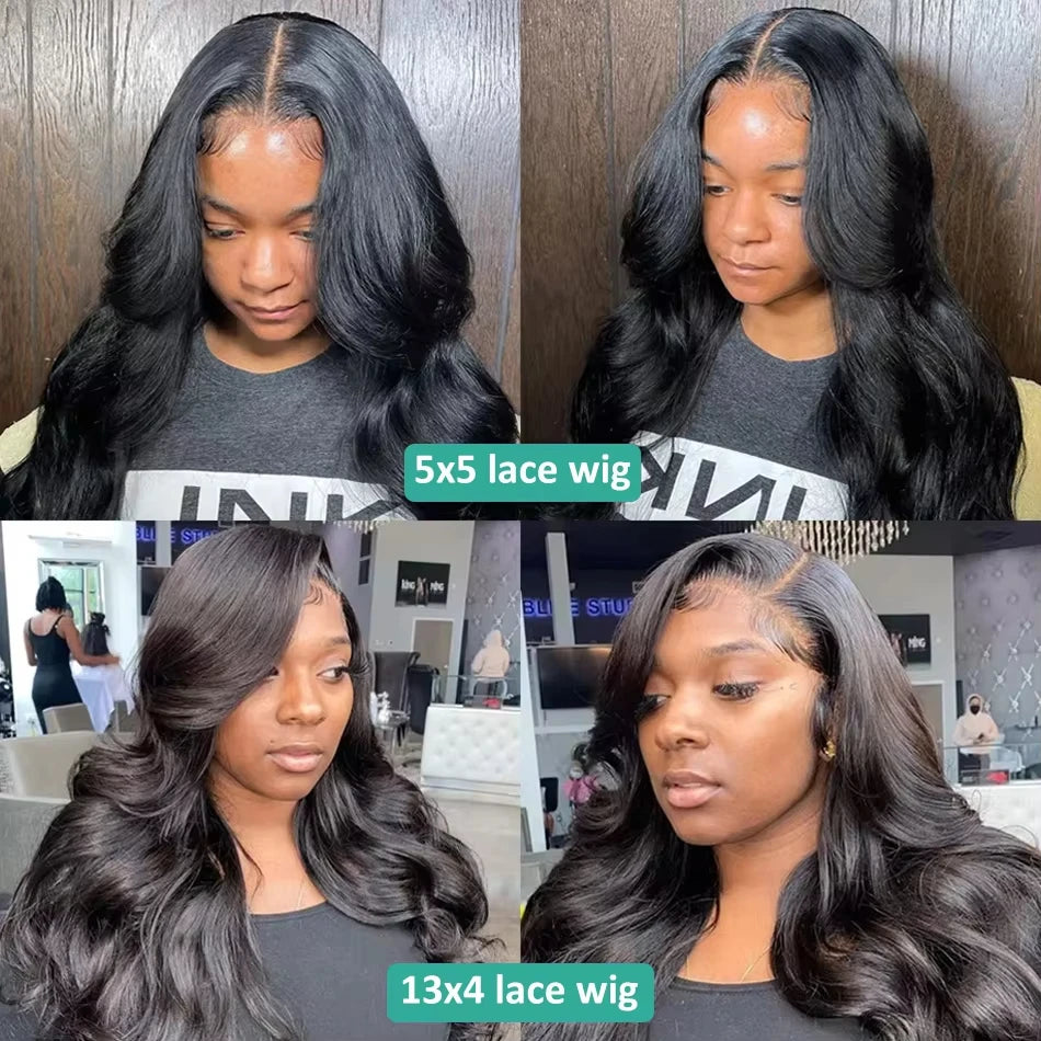 Luxury Body Wave Lace Front Wig 13x6 Brazilian Hair ATHLEXES
