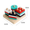 Montessori Wooden Roller Coaster Bead Maze for Toddlers ATHLEXES