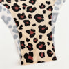FINETOO 4Pcs Ultra Soft Leopard Print Thongs Comfort Lingerie ATHLEXES