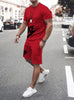 Luxury Men's Two-Piece Gym Shorts Set ATHLEXES