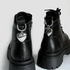 Chic Star and Heart Metal Shoe Buckles ATHLEXES