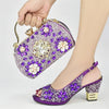 Radiant Rhinestone Italian Shoe and Bag Set 2024 ATHLEXES