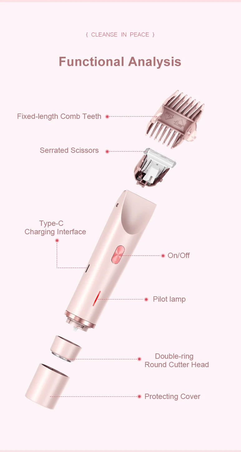 SilkSmooth Women's Electric Hair Remover ATHLEXES