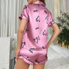 Women's Luxury Satin Pajama Set ATHLEXES