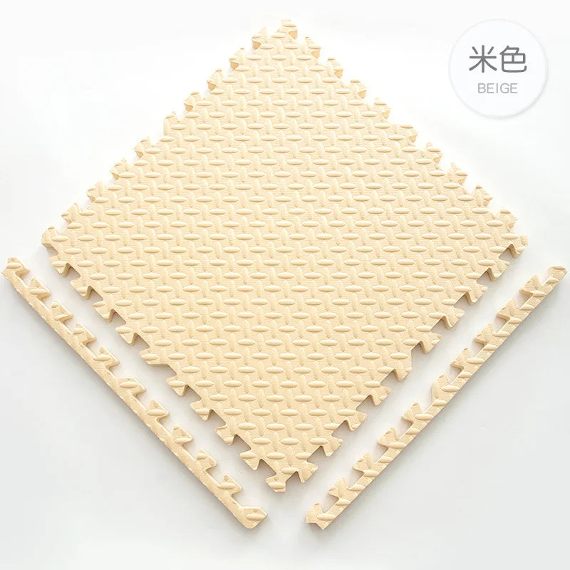 Premium 16PCS Non-Slip EVA Gym Mats for Yoga and Workout ATHLEXES