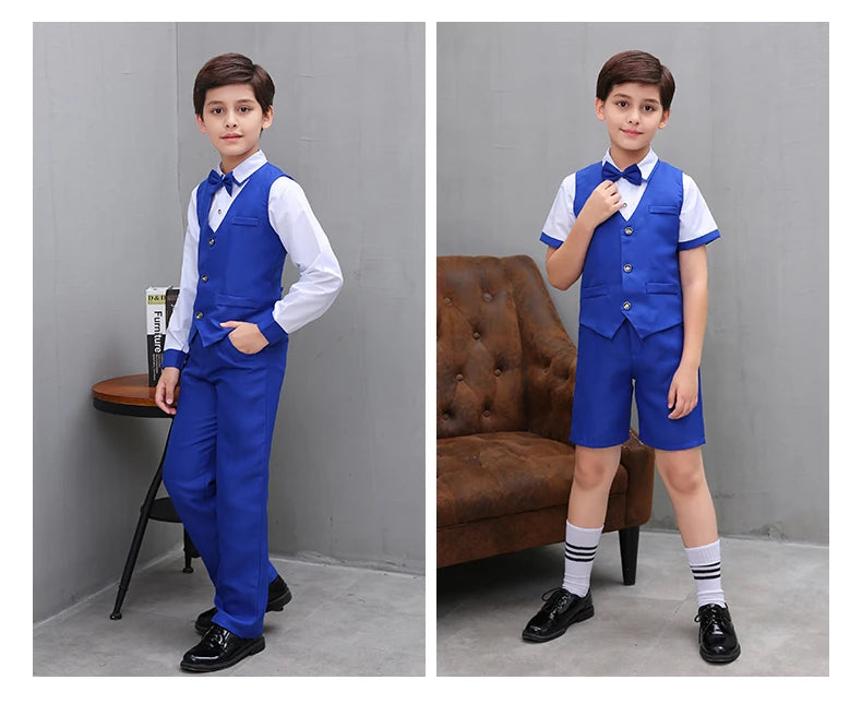 Chic Boys Formal Vest Suit Set for Special Occasions ATHLEXES