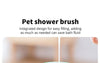 Pet Massage Brush Bathroom Puppy Big Dog Cat Bath Massage Gloves Brush Soft Silicone Pet Accessories for Dogs Cats Grooming Tool ATHLEXES