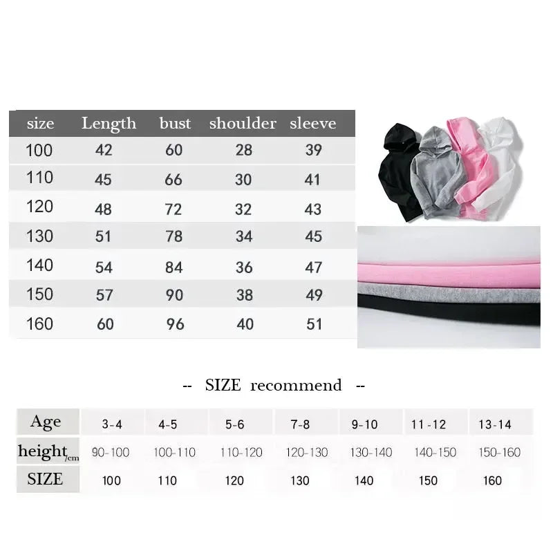 CozyKids Autumn Hoodie Set for Boys and Girls ATHLEXES