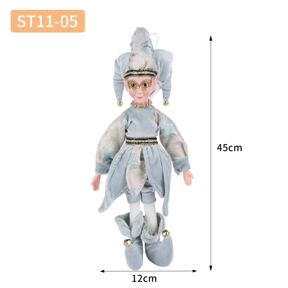 Festive Elf Plush Doll: Christmas Tree Ornament Gift ATHLEXES