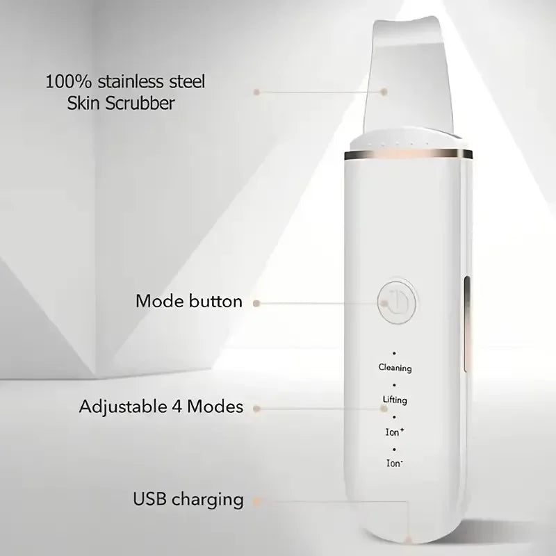 UltraClean Ultrasonic Skin Scrubber Spatula ATHLEXES