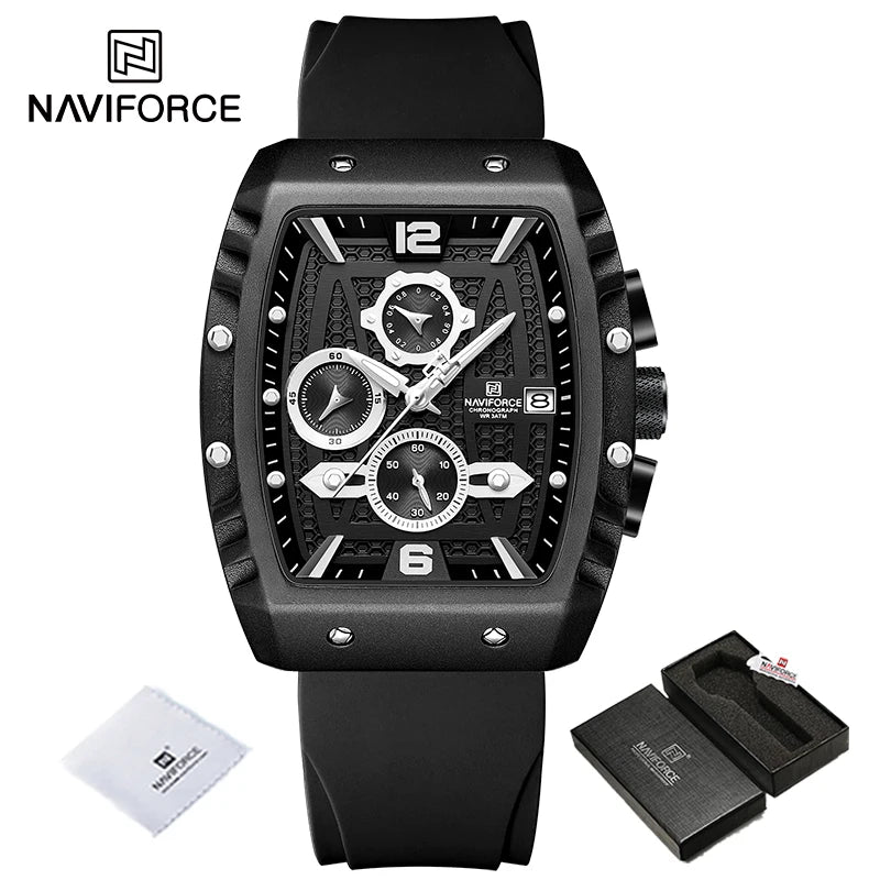 NAVIFORCE NF8025 Waterproof Sport Chronograph Watch ATHLEXES