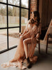 Vintage Sequin Maternity Photography Gown Dress ATHLEXES