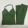 ElevateFit Backless Yoga Leggings and Tank Set ATHLEXES
