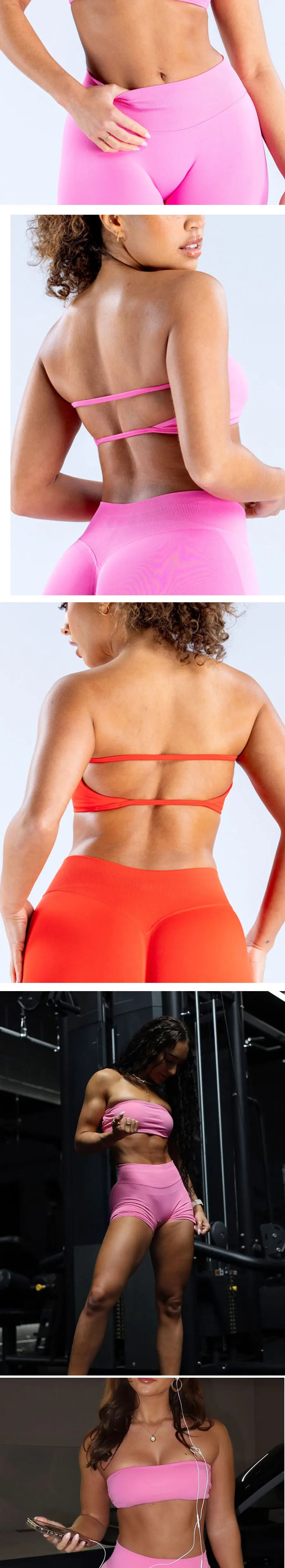 SculptFit Backless Push-Up Sports Bra ATHLEXES