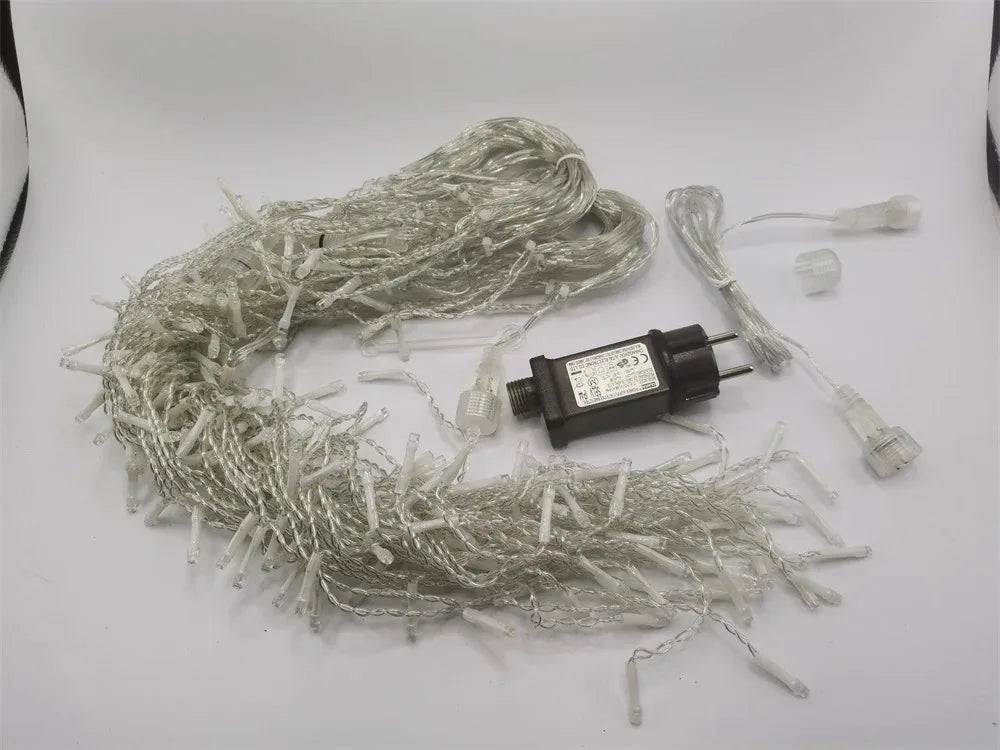 Enchanting Warm White Icicle LED Fairy Lights 2025 ATHLEXES