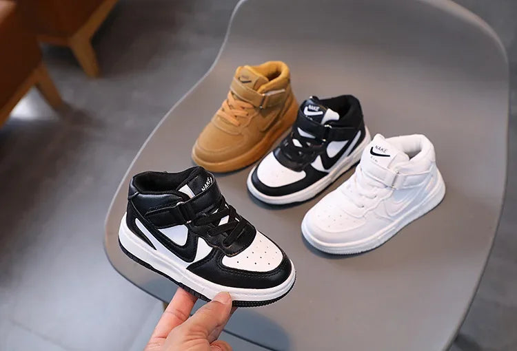 Korean Style High Top Kids Basketball Sneakers ATHLEXES