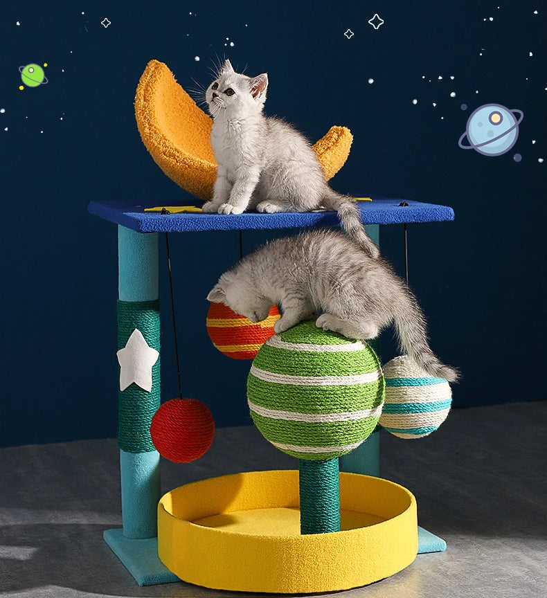 Creative Planet Cat Climb: Luxury Small Cat Tree Playground ATHLEXES
